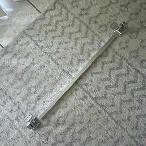 Silver Towel Holder 24”